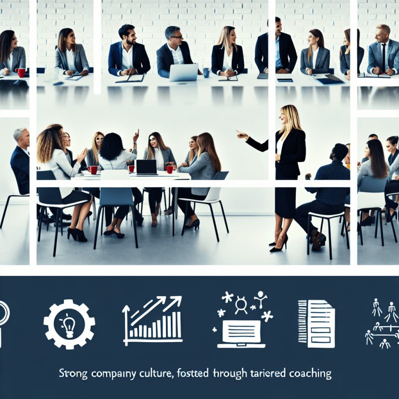 Culture d&rsquo;entreprise forte grâce au coaching adapté
