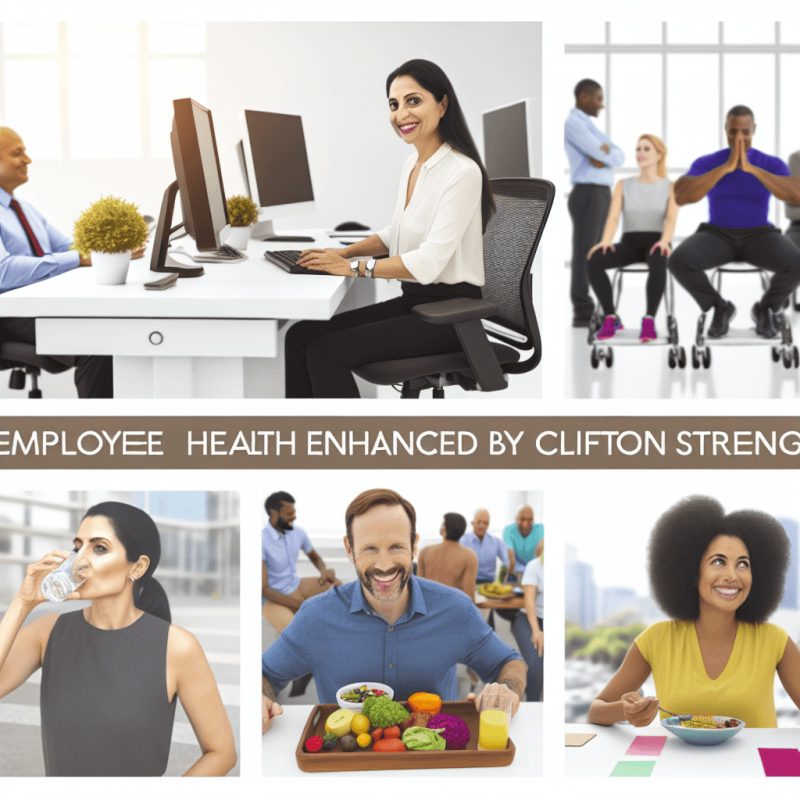 Santé employés boostée par CliftonStrengths